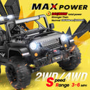 2-Seater 24V Battery-Powered Electric Ride-On Truck Toy for Kids Magic Cars 9