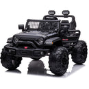 24V Kids Ride-On Car with Remote Control, 2 Seats, Large Seat, Powerful Wheels, Black Magic Cars 0