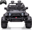 24V Kids Ride-On Car with Remote Control, 2 Seats, Large Seat, Powerful Wheels, Black Magic Cars 8