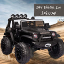 24V 2-Seat Kids Electric Ride-On Truck with Remote Control and Rechargeable Battery Magic Cars 4