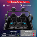 2-Seat 24V Kids Ride-On Truck with Remote Control, 4 Motors, 7Ah Battery for Ages 3-8 Years Magic Cars 4