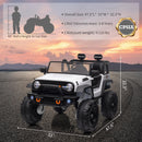 2-Seat 24V Kids Ride-On Truck with Remote Control, 4 Motors, 7Ah Battery for Ages 3-8 Years Magic Cars 5