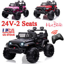 2-Seater Kids Ride-On Toy Car 24V Electric Vehicle with Remote Control, LED Lights, and Bluetooth Magic Cars 1