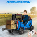 12V Electric Ride-On Forklift Car with Liftable Fork, 2 Speeds, Remote Control, and Music Magic Cars 10