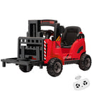 12V Electric Ride-On Forklift Car with Liftable Fork, 2 Speeds, Remote Control, and Music Magic Cars 12