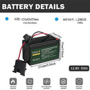 2000 Cycles Compatible Battery for Fisher-Price Power Wheels 12 Magic Cars 2