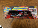 2001 ROAD RIPPERS HARLEY DAVIDSON CHOPPER 3401 RED with FLAMES in BOX Magic Cars 2