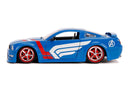 2006 Ford Mustang GT Diecast with Captain America Avengers Figurine Marvel S Magic Cars 6