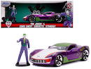 2009 Chevrolet Corvette Stingray Diecast Figurine Featuring Joker DC Comics Series Magic Cars 2