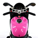 12V Pink Battery-Powered Kids Ride-On Motorcycle Car with Ducati Style Magic Cars 9