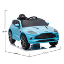 12V Dual Drive Electric Ride On Car for Kids, Battery Powered with Remote Control, Blue Magic Cars 3