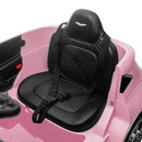 12V Dual-Drive Electric Ride-On Car for Kids with Remote Control Battery Powered Pink Magic Cars 12