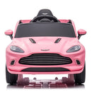 12V Dual-Drive Electric Ride-On Car for Kids with Remote Control Battery-Powered Pink Toy Magic Cars 3