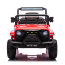 12V Kids Electric Ride-On Car with Power Wheels and LED Lights Toy Gift Magic Cars 4