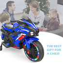 12V Electric Kids Ride-On Dirt Bike with Training Wheels, Lights, and Music Magic Cars 15