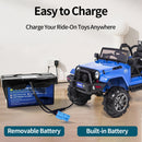 24V 7Ah Li-ion Rechargeable Battery for Kids UTV Ride-On Toys Magic Cars 7