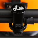 20mm Folding Luggage Rack Holder - Black or Silver - image 4