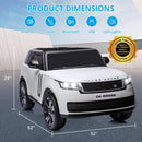24V/12V Licensed Land Rover Electric Ride-On Car for Kids with Power Wheels and 2-Seater Design Magic Cars 14