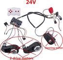 24 Volt Electric Kids Car DIY Wiring and Switch Kit with 2.4G Bluetooth Control Magic Cars 6
