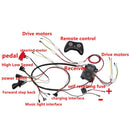 24 Volt DIY Wiring Harness Conversion Kit for Children's Ride-On Cars, 2.4G Set Magic Cars 1