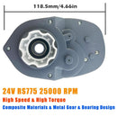 24 Volt RS775 High Speed 280W 25000RPM Motor Gearbox for Power Wheels UTV Ride-On Magic Cars 2
