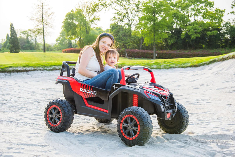 Electric 24V UTV Buggy for Kids with Rubber Tires