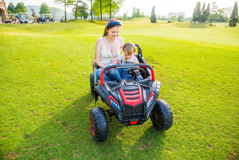 Electric 24V UTV Buggy for Kids with Rubber Tires