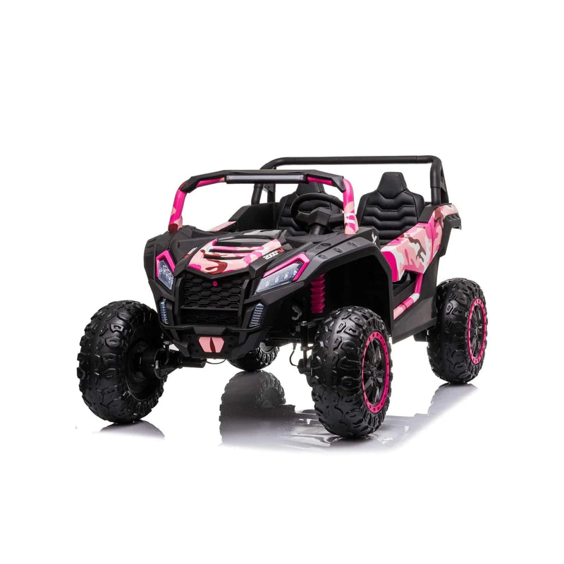 Electric 24V UTV Buggy for Kids with Rubber Tires