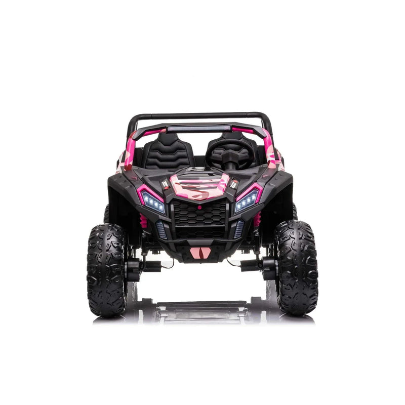 Electric 24V UTV Buggy for Kids with Rubber Tires