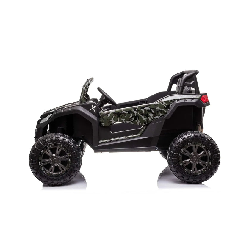 Electric 24V UTV Buggy for Kids with Rubber Tires