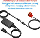 12Ah 24V Lithium-ion Battery Charger for Children's Ride-On Vehicles Magic Cars 2