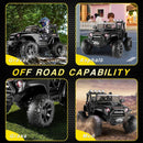 24V/12V Kids Ride-On Truck Car with Remote Control and LED Lights for Boys and Girls Magic Cars 10