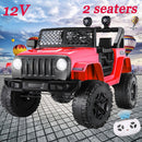 24V/12V Large Kids Electric Ride-On Truck with Remote Control and 2-Seater Design Magic Cars 12