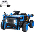 24V Electric Battery-Powered 2-Seat Kids Ride-On Dump Truck with Remote Control Shovel Magic Cars Variant 0