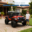 24V Dual-Seater Kids Electric Truck with Parental Remote Control and Dual Speed Settings Magic Cars 2