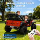 24V Dual-Seater Kids Electric Truck with Parental Remote Control and Dual Speed Settings Magic Cars 3