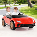 Lamborghini Licensed 24V Electric Ride-On Car for Kids - 2-Seater Red 4WD Magic Cars 1