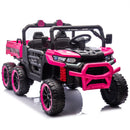 24V Electric 6-Wheel 2-Seater Kids Ride-On Dump Truck, Speeds 1.9-3.1 MPH, Ages 2-6 Magic Cars 11