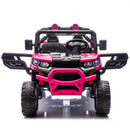 24V Electric 6-Wheel 2-Seater Kids Ride-On Dump Truck, Speeds 1.9-3.1 MPH, Ages 2-6 Magic Cars 7