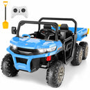 24V 2-Seater Kids Electric Ride-On Dump Truck with Remote Control and LED Lights Magic Cars 5