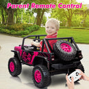 24V 2-Seater Kids Electric Ride-On Truck with Remote Control Magic Cars 1