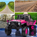 24V 2-Seater Kids Electric Ride-On Truck with Remote Control Magic Cars 4