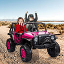 24V 2-Seater Kids Electric Ride-On Truck with Remote Control Magic Cars 6