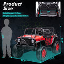 24V 2-Seater Kids Electric Ride-On Truck with Remote Control Magic Cars 14