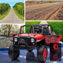 24V 2-Seater Kids Electric Ride-On Truck with Remote Control Magic Cars 16