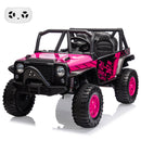 24V 2-Seater Kids Electric Ride-On Truck with Remote Control Magic Cars 19