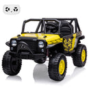 24V 2-Seater Kids Electric Ride-On Truck with Remote Control Magic Cars 1
