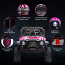 24V 2-Seater Kids Electric Ride-On Truck with Remote Control Magic Cars 20