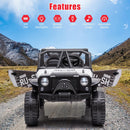 24V 2-Seater Kids Electric Ride-On Truck with Remote Control Magic Cars 9