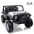 24V 2-Seater Kids Electric Ride-On Truck with Remote Control Magic Cars Variant 0